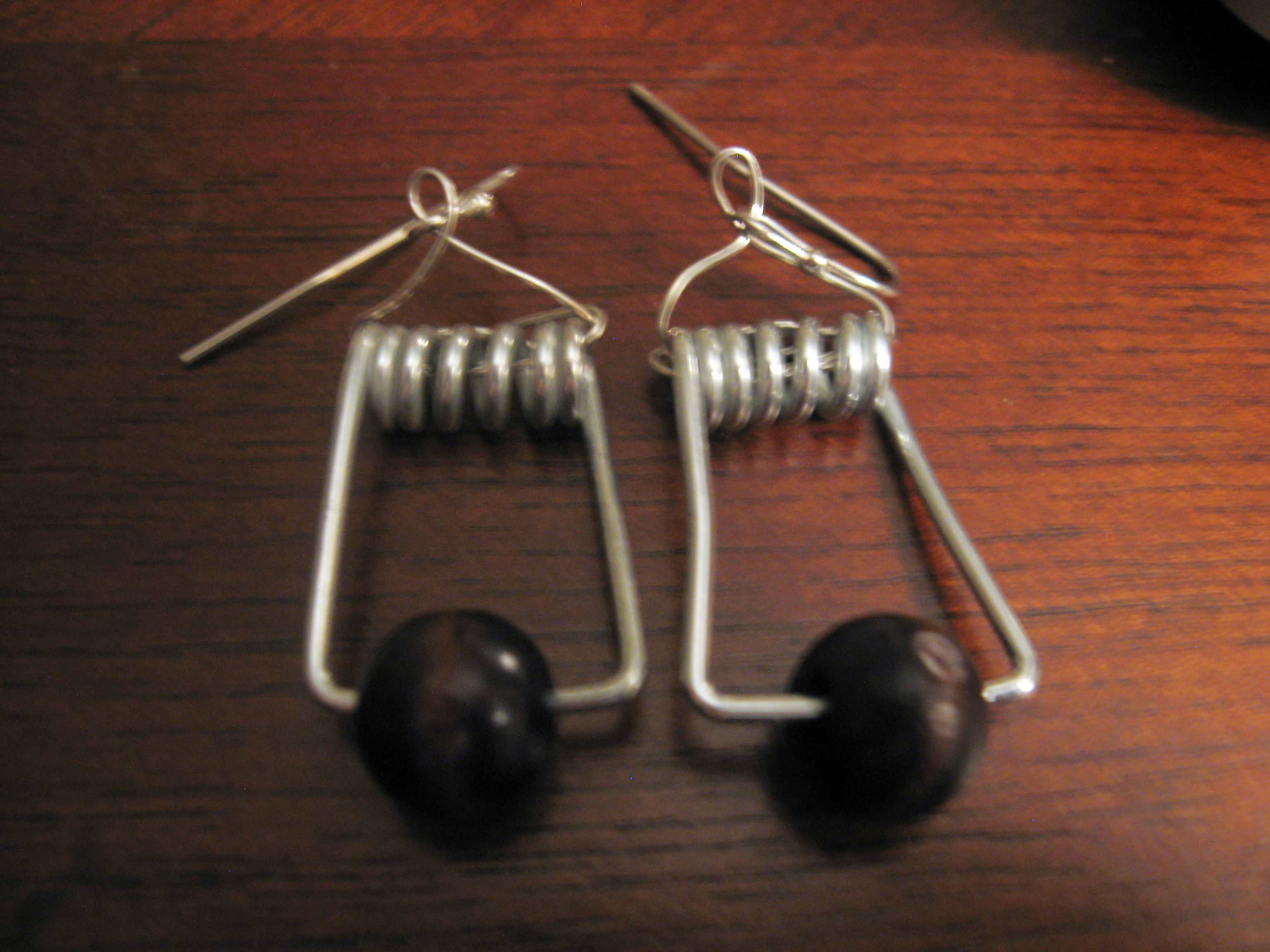 DIY Clothespin Wire Earrings Make Something Mondays