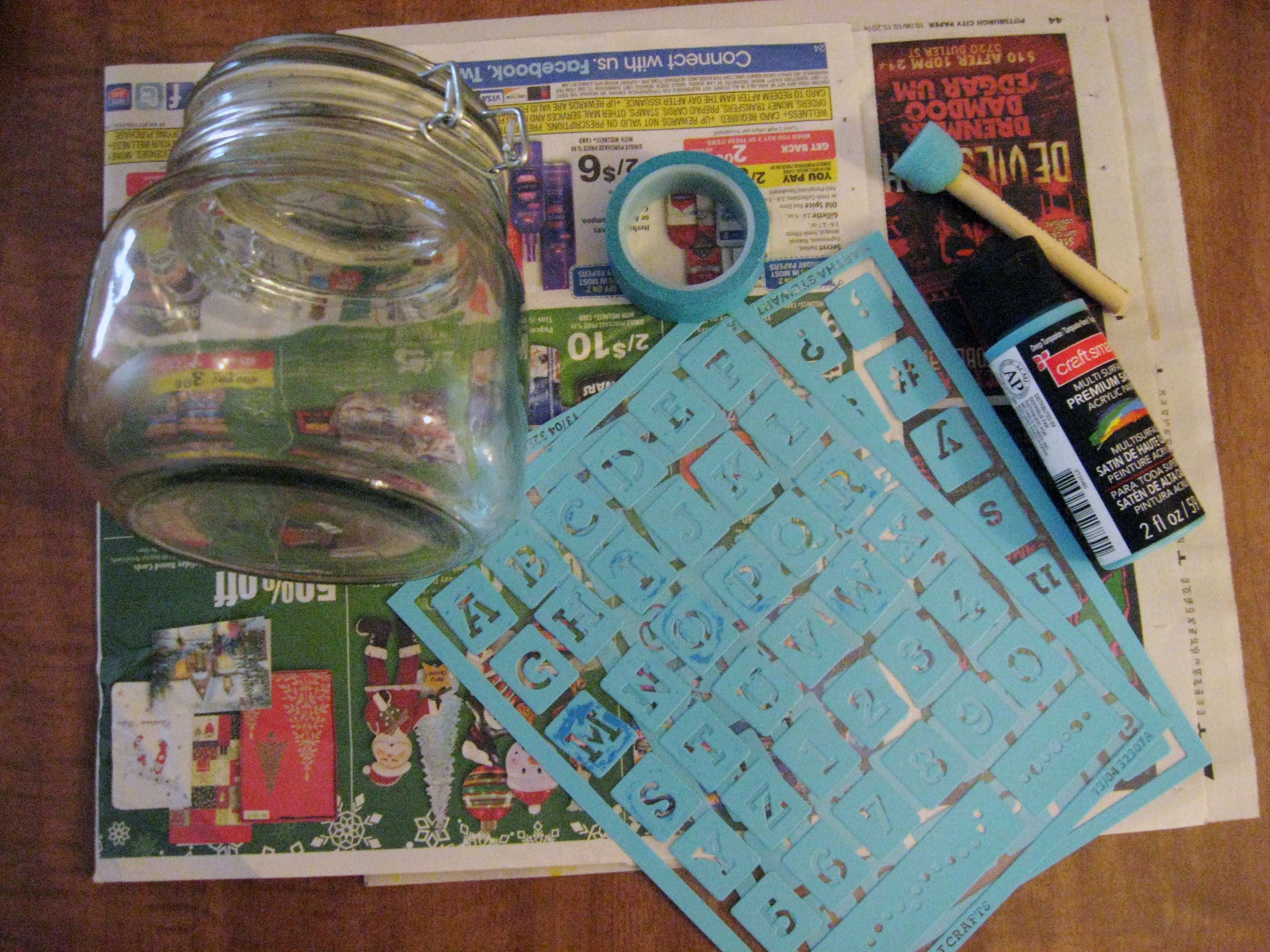 Diy Customized Coffee Jar Make Something Mondays